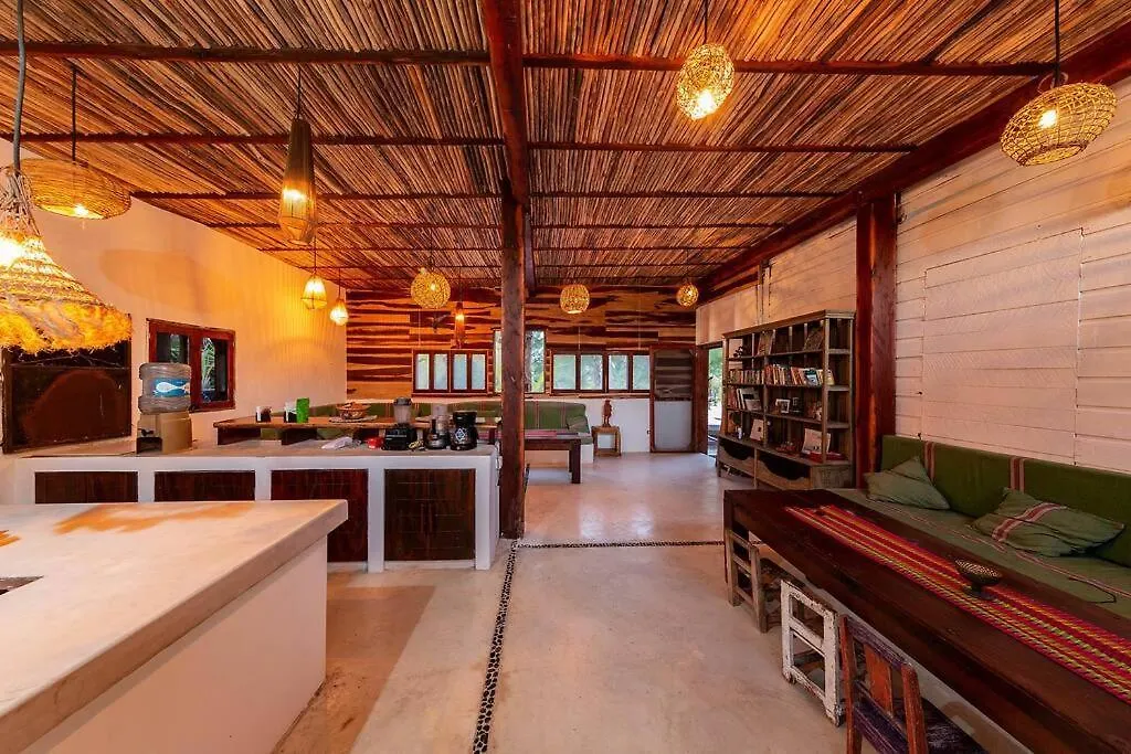 Prázdninový dům Vila Rancho Pepo - Sian Ka'An Biosphere Beach House Tulum Mexiko